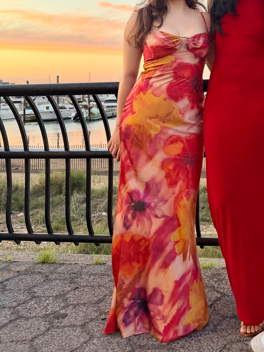SENI & CADE SATIN DRESS